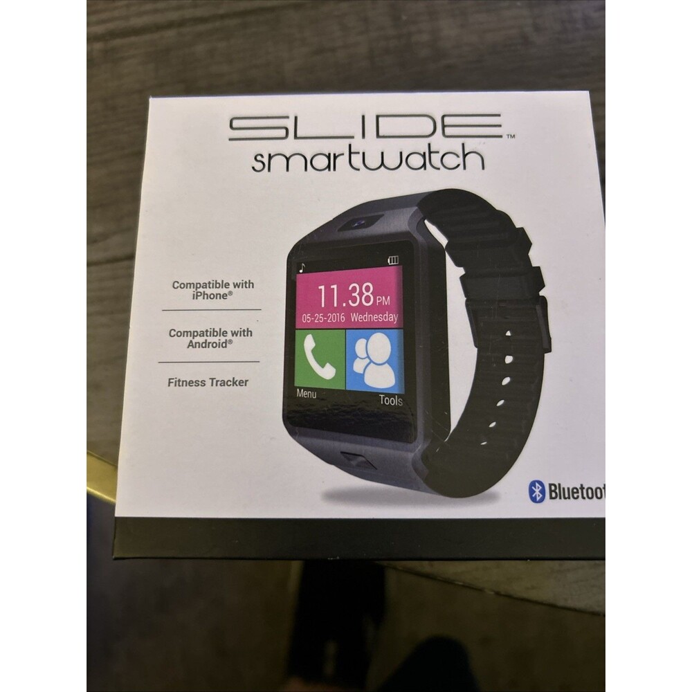 SLIDE Smartwatch Black Model SW100BK